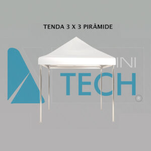 Tenda de alumínio estrutural modelo pirâmide ou árabe 3mx3m