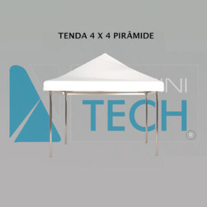 Tenda de alumínio estrutural modelo pirâmide ou árabe 4mx4m